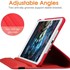 Apple iPad Mini 5 7 9 2019 Kılıf CaseUp 360 Rotating Stand Kırmızı 4